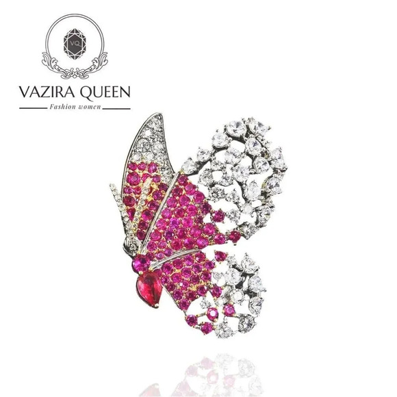 VQ Butterfly Brooch - Picture 1 of 7